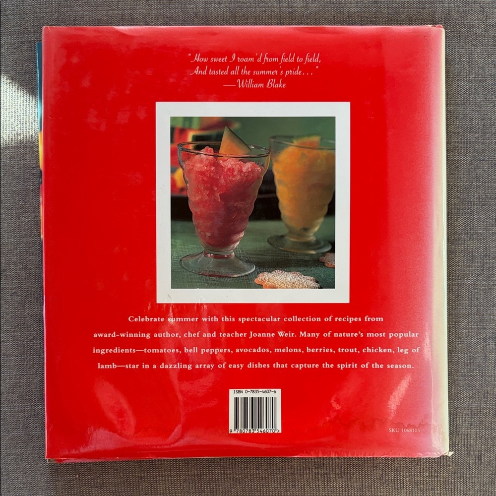 Vintage Williams Sonoma Nature's Bounty SUMMER Hardcover Cookbook Color Photos - Picture 6 of 6